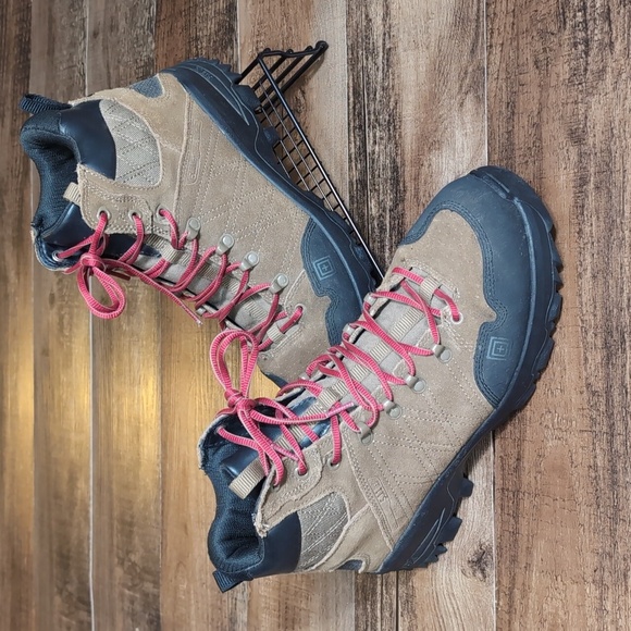 5.11 Tactical Other - 5.11 Tactical Cable Hiker Coyote Brown Leather Hightop Boots Size 11.5